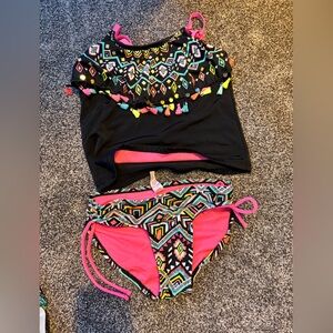 Girls two piece swimsuit